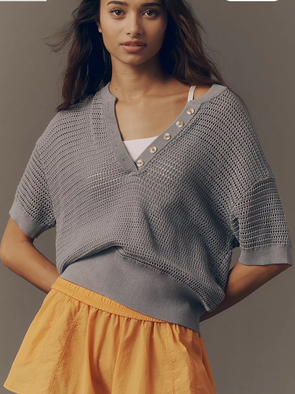 Varley Callie Knit Top